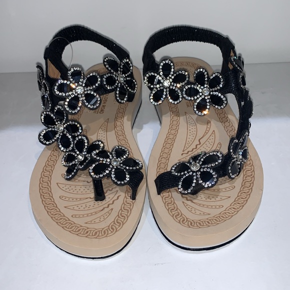 KIDS FLOWERS SANDALS - Picture 2 of 5